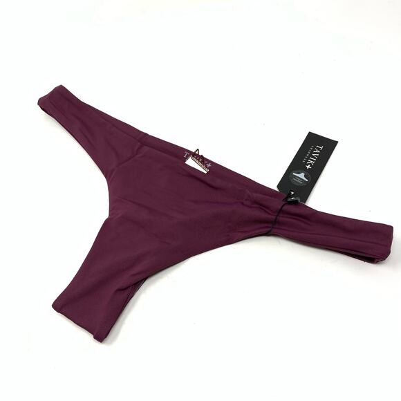 Tavik Ali Mini Swim Bottom Merlot Size Large NEW - Picture 1 of 8